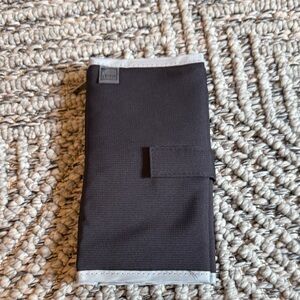 Travel Med pouch Black & Gray EUC